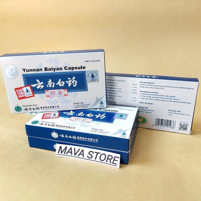 Osso- Yunnan Baiyao Isi 16 Capsule 100% Asli Dijamin