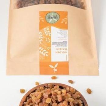 Fruxi- Kismis Golden Raisin 250 Gram / Kismis Golden Simin Premium 250 Gram Manis By Organic Paradis