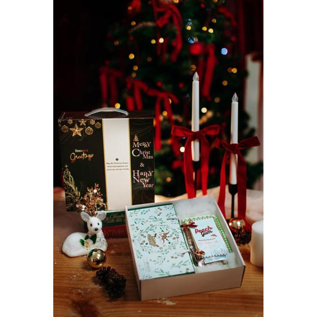 Terlaris Peach Gum Set - Hampers Natal Christmas Hampers New Year Gift Parsel Natal Hampers Tahun Ba