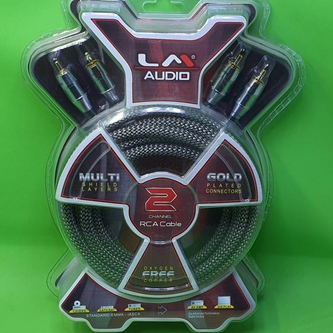Promo Kabel RCA LM Audio 5 meter (Gold Plated Connector) Diskon