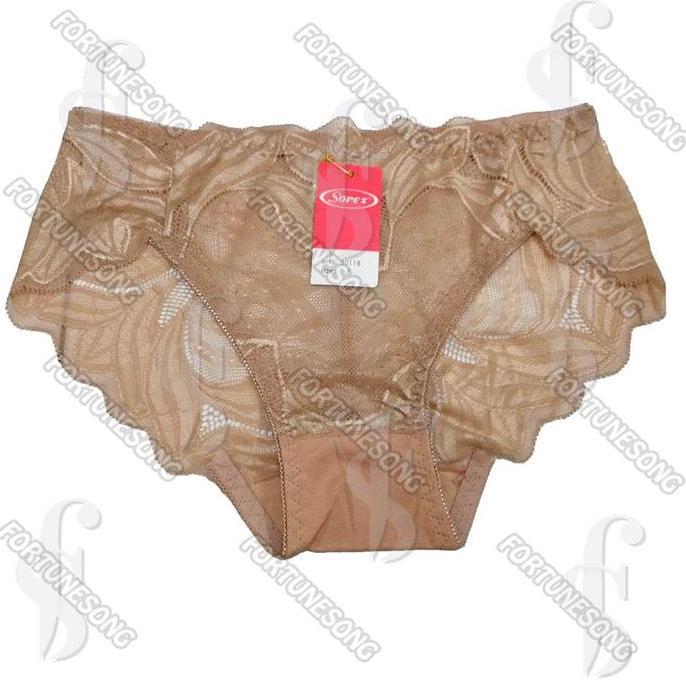 Upap- Sorex-Celana Dalam Wanita Sorex Sexy Semi Transparant/Cd Brokat/Cd Renda/Free Size Fit To L