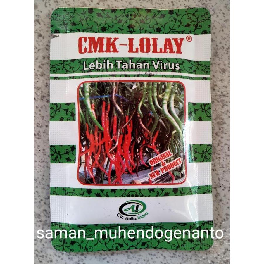 Grdn- Benih Cabe Merah Keriting Lolay 10 Gram - Cmk Lolay - Bibit Cabai Kriting Lolay Lolai