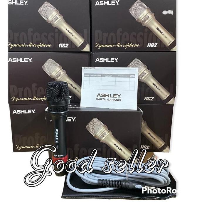 Volk- Mic Kabel Ashley 11G2 Original Kualitas Terbaik Metal Microphone
