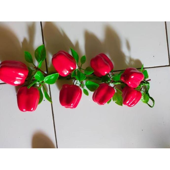 Flwr- Buah Renceng/Buah Sterofoam/Buah Palsu/Buah Bunga Plastik/Bunga Hias/Buah Renceng Bunga Plasti