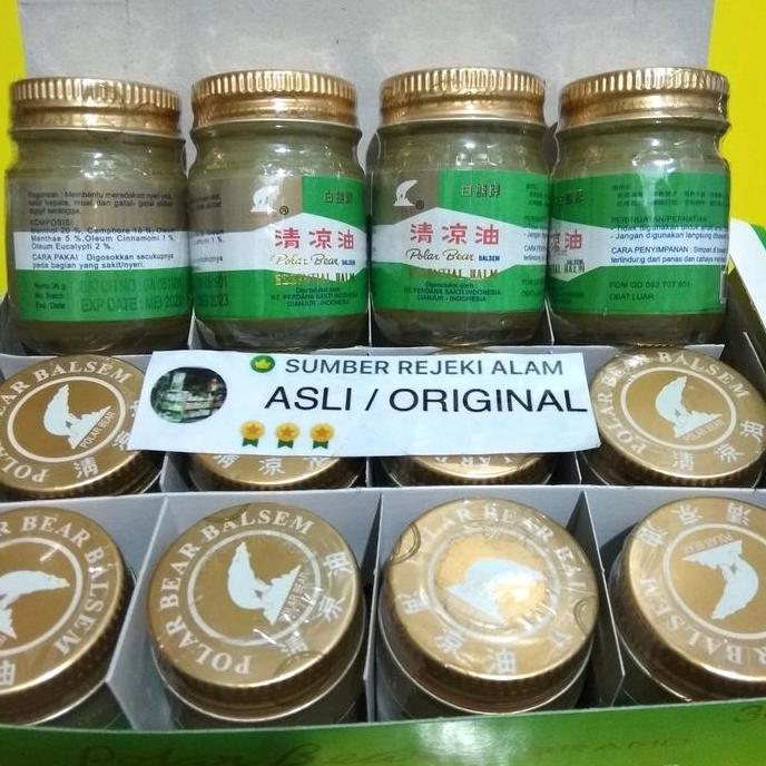 Osso- Polar Bear Essential Balm / Balsem Polar Bear / Balsem Cap Beruang