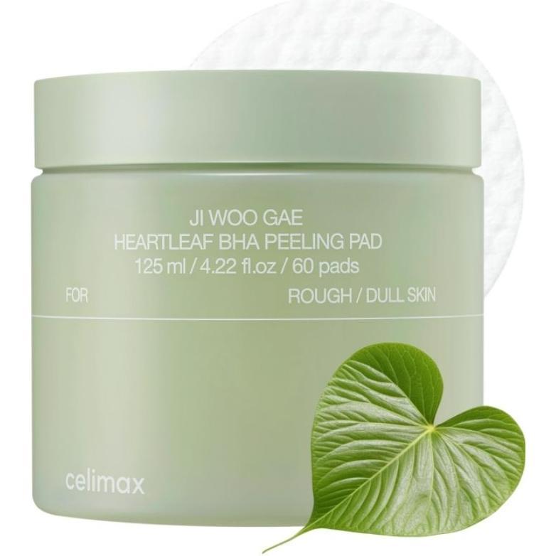 Ready CELIMAX Ji Woo Gae Heartleaf BHA Peeling Pad 125ml 60pads
