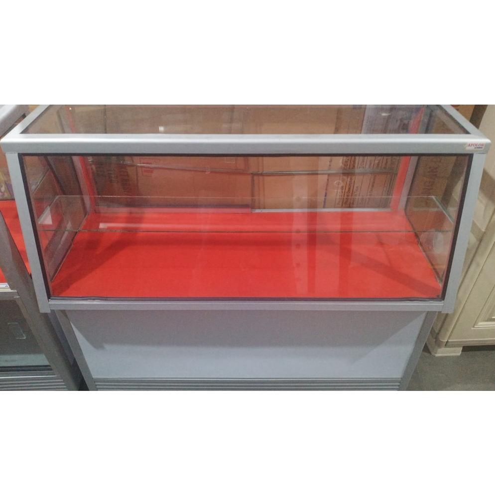 Rak Etalase Konter HP / Counter HP Kaca Ukuran 1 Meter