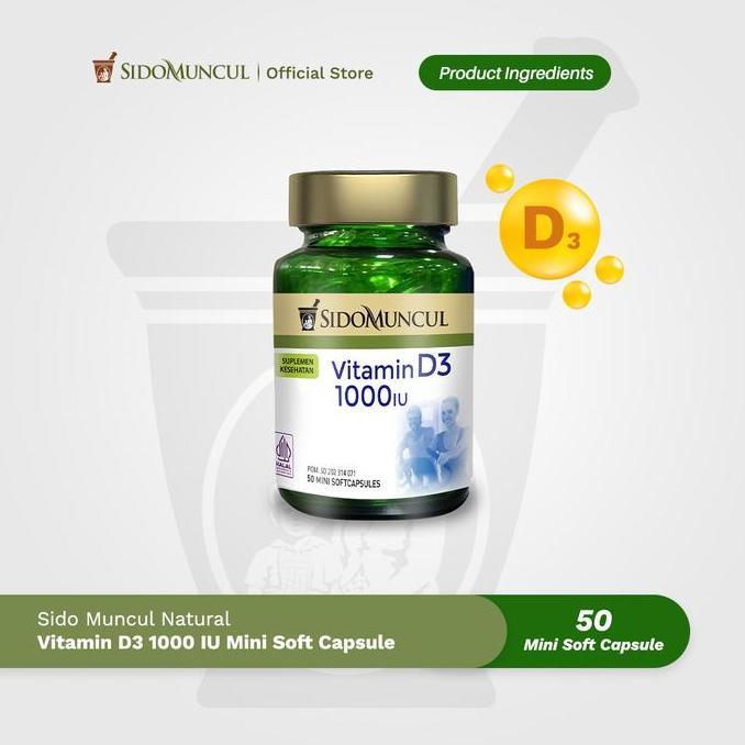 Vitmax- Sido Muncul Vitamin D3 1000 Iu