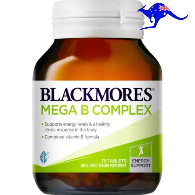 Vitmax- Blackmores Vitamin Mega B Complex 75 Tablet Vit B12 B 12 Tablets