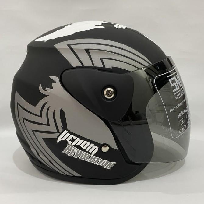 Good- Helm Half Face Dewasa Evolution Seperti GM Original Pria Wanita SNI