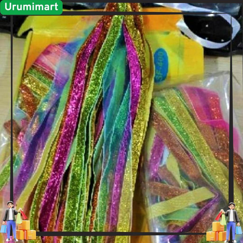 Tassel Rumbai Tamborin Gereja Pita Bludru Alat Tari Murah