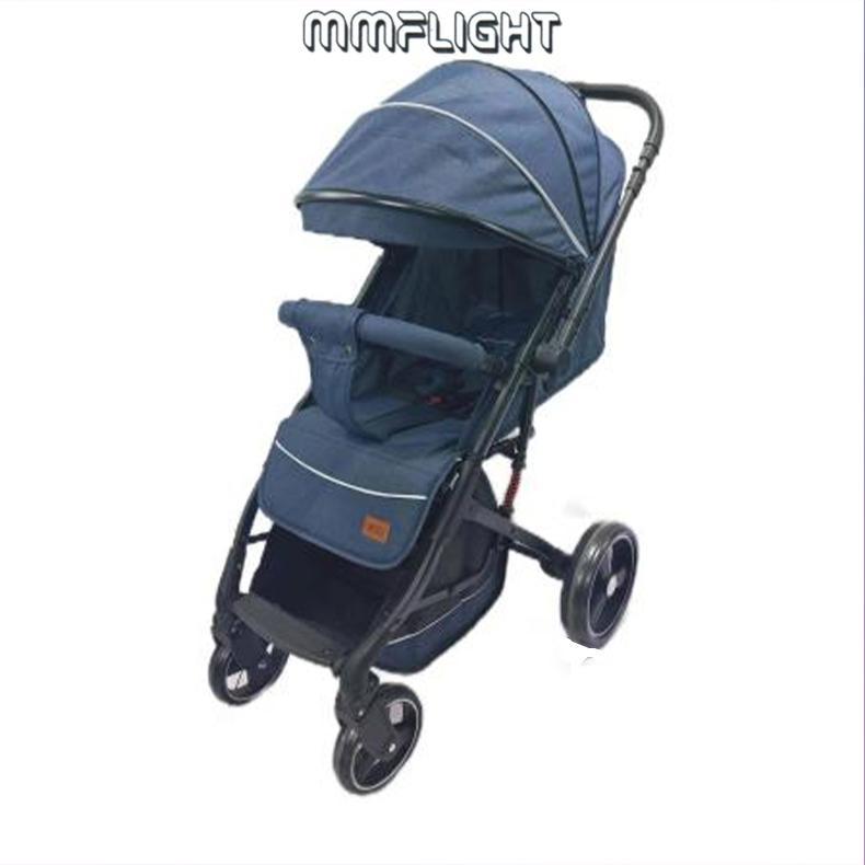 Mmflight Stroller Bayi Kereta Dorong Bayi Lipat Traveling Dapat Dilipat(Bisa Duduk Dan Berbaring)