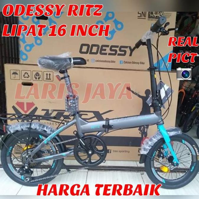 Terlaris Lipat 16 Odessy Ritz , Sepeda Lipat 16 Inch Odessy Ritz , Sepeda Lipat Folding 16 Odessy Ri
