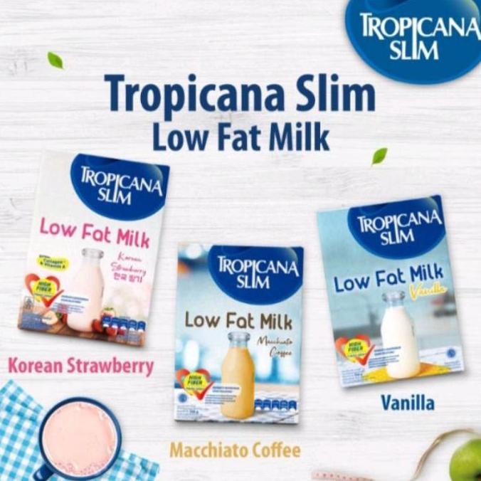 Expert- Tropicana Slim Low Fat Milk Vanilla 500gr Susu Tropicana Slim Vanila 500 gr Tropicana Low Fa