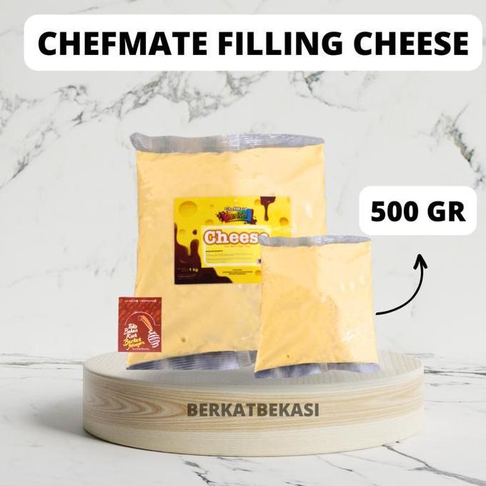 Expert- CHEFMATE PASTA FILLING CHEESE ( KEJU ) REPACK 500 GR / FILLING KEJU