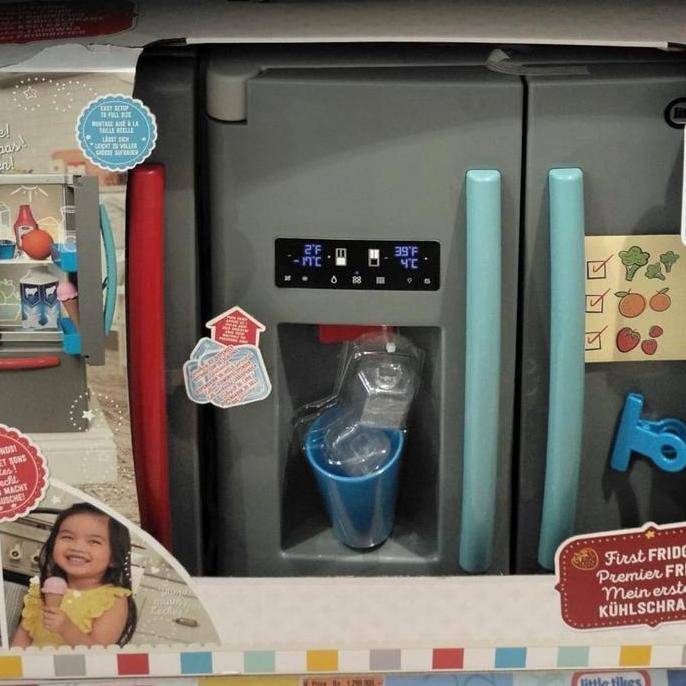 Expert- little tikkes kulkas besar 2pintu mainan anak original ya