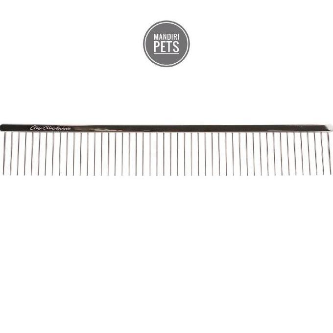 Chris Christensen 9 inch Coarse Poodle Style Buttercomb - Sisir Bulu Anjing Poodle