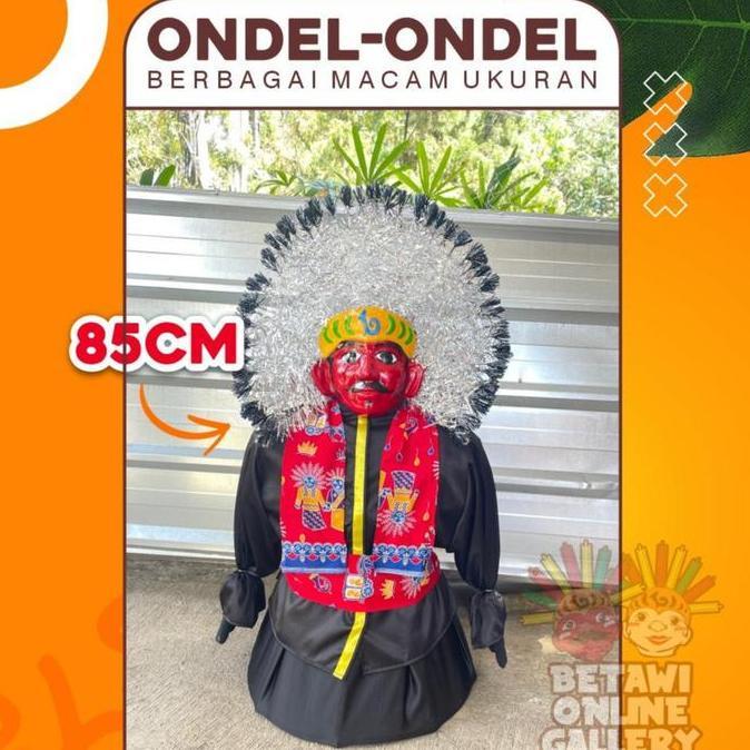 Expert- Ondel - Ondel 85cm Masuk Anak 2-3 Tahun / Ondel ondel bisa masuk anak anak / ondel ondel
