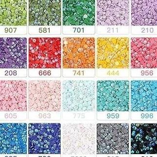 Expert- AB (Aurora Borealis) Diamond Painting Beads, 5D Diamond Drills Round 3
