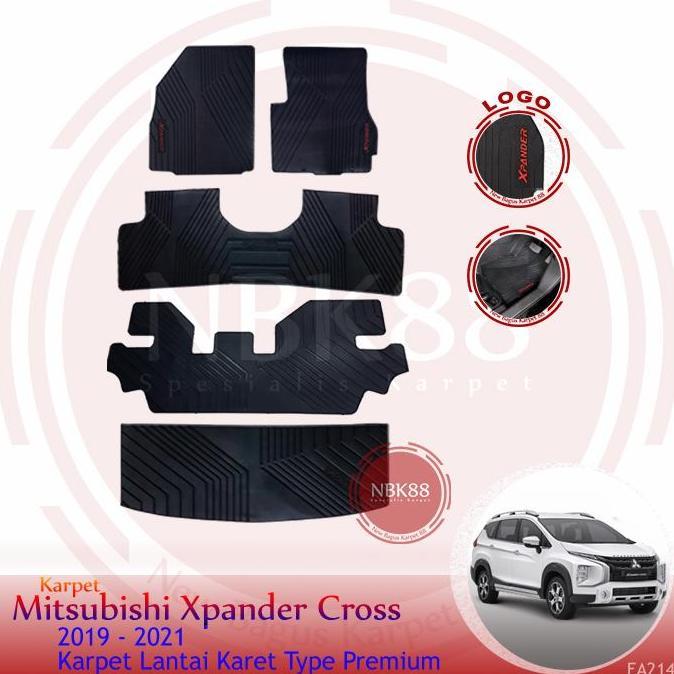 1 Set Karpet Mobil Xpander Cross 2021 Premium Terbatas