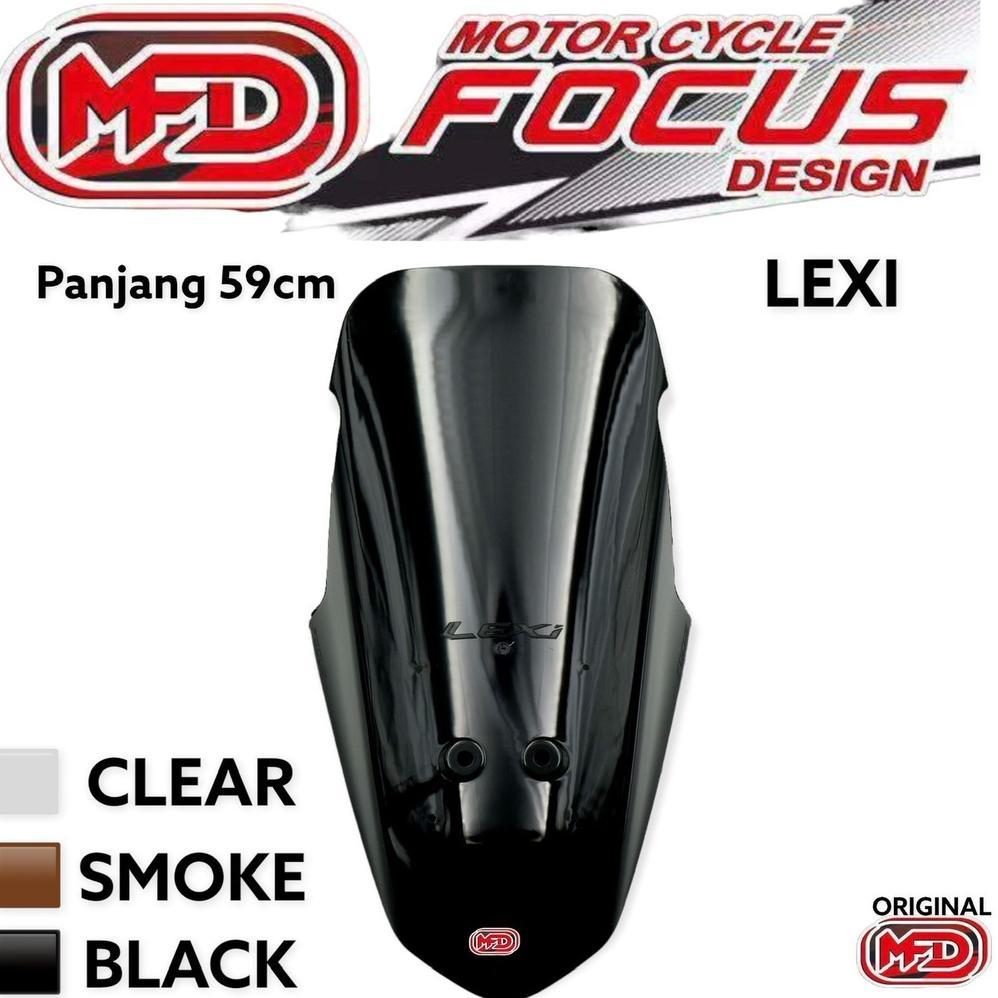 Windshild visor lexi ukuran panjang Visor windshield lexi tinggi tebal