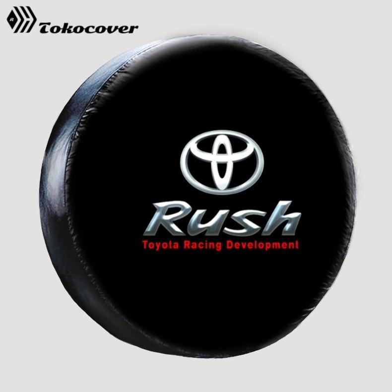 sarung ban serep rush / cover ban rush toyota cover ban mobil cadangan