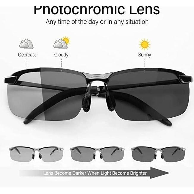 Yourp- Kacamata Polarized Original Photocromic Cod