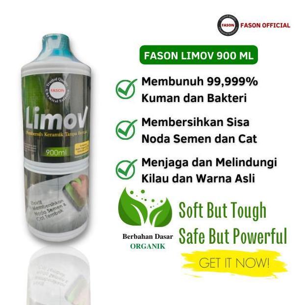Clrx- Pembersih Keramik Fason Limov 900Ml