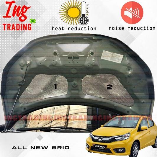 Peredam Panas Kap Mesin mobil Honda Brio 2020