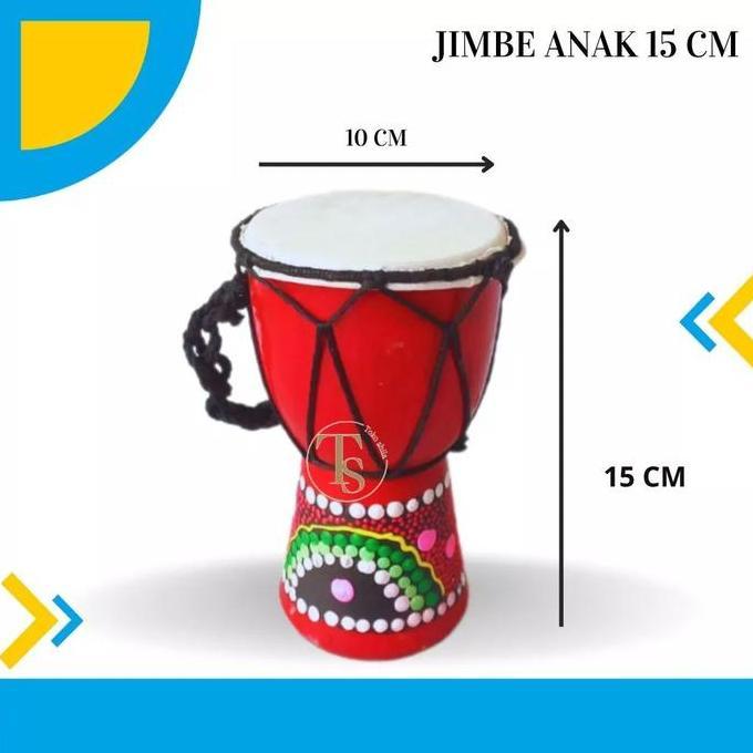 jimbe murah ukuran 15 cm jimbe alat musik reggae gendang marawis