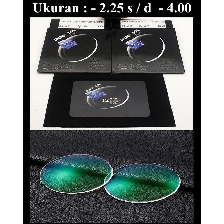 Yourp- Lensa Minus Blue Ray Innova Original Lensa Minus Blueray H-Index 1.61