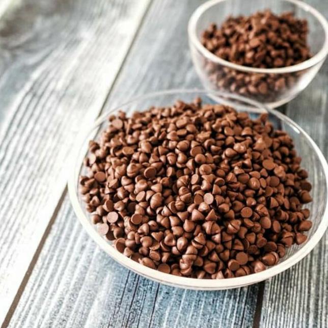 Tulip Dark Chocolate Chip 500Gr Premium Choco Chip Biasa Cokelat Chips Kode 715
