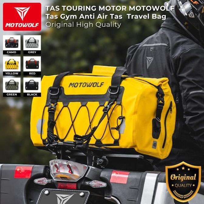 Tas Touring Motor Motowolf Tas Gym Anti Air Tas Travel Bag