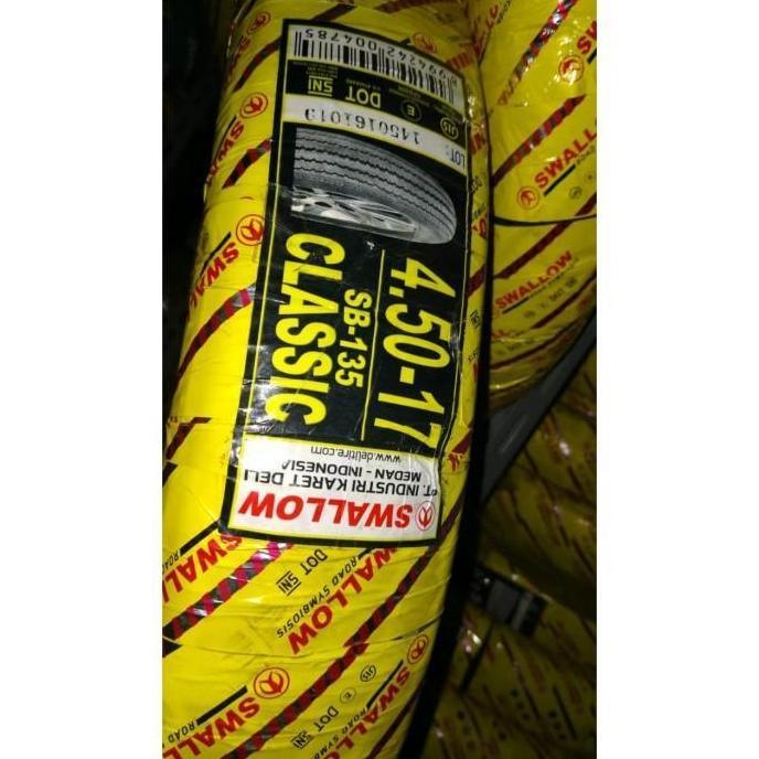 Swallow 450 17 Sb 135 Classic 4.50 Ring 17 Ban Motor Japstyle Diskon
