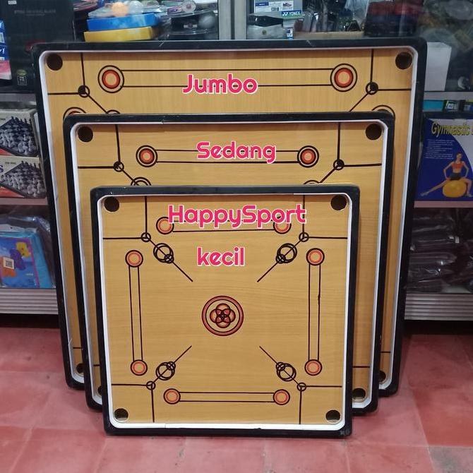 PAPAN KARAMBOL SEDANG 77X77CM TERMASUK BIJI DAN CRISTAL KODE 220