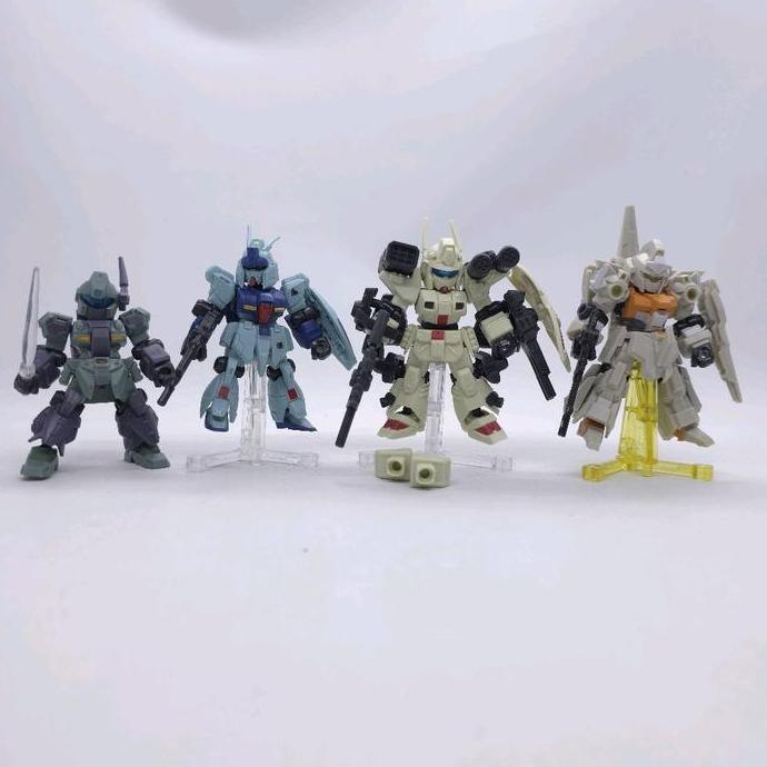 full action mobile suit ensemble gundam heavy gun rezel type C reGz stark jegan + part bandai rare