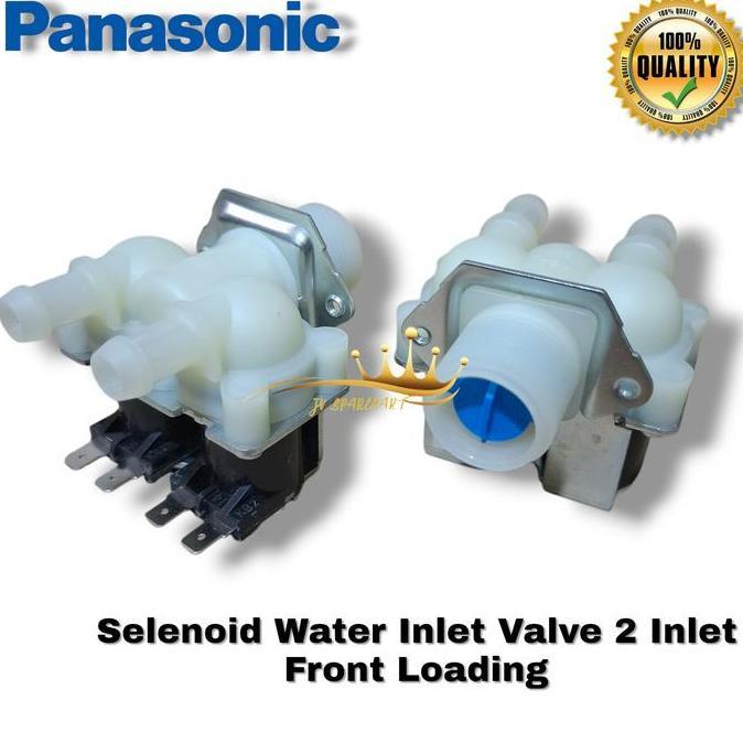 Selenoid Water Inlet Valve 2 Inlet Mesin Cuci Panasonic Front Loading - Selenoid Mesin Cuci Panasoni