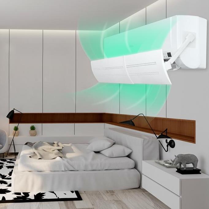 sitikurnia21436 - cover ac penahan angin talang ac pengarah hembusan udara