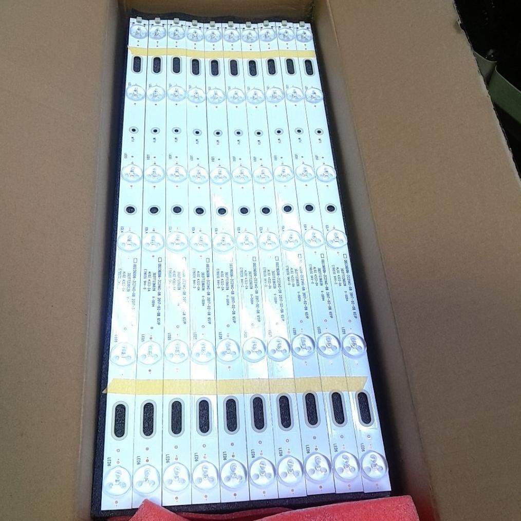 NEW BACKLIGHT POLYTRON 6 LED 3V 24INC 6MATA TV POLYTRON 1BIJI