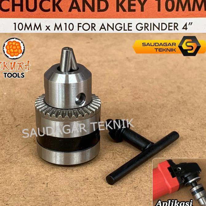 Yourpw- Adaptor Bor Ke Gerinda 10Mm 13Mm Adapter Gerinda Ke Bor
