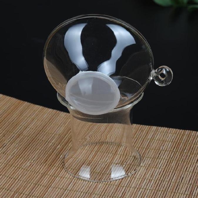 Tea Glass Infuser - Saringan Teh Kaca