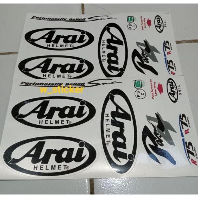Expert- Stiker helm set Arai Ram 4