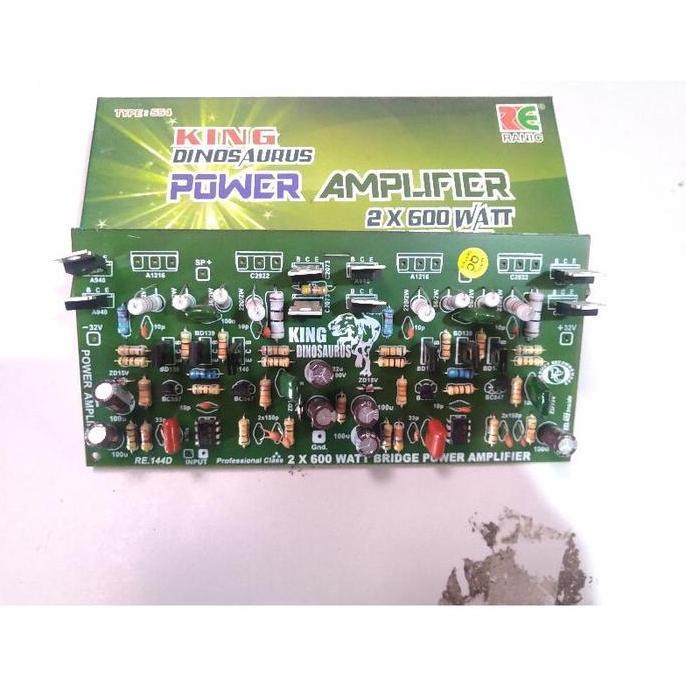 Expert- Kit Driver Power Amplifier BTL Bridge 2X600 Watt Mono
