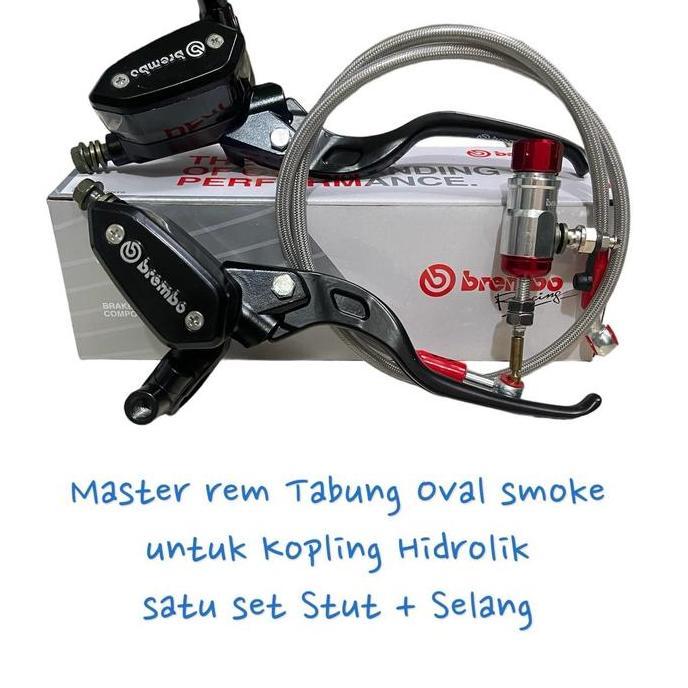 Master rem domino universal semua motor kopling hidrolik set stut selang