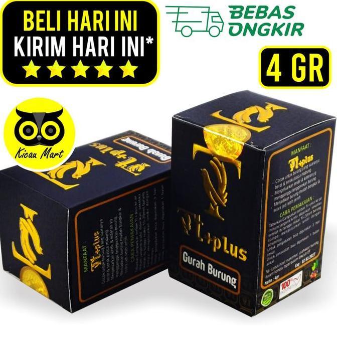 TERBARU - KICAU MART Tt+ TT Tt Plus Gurah Burung Original Asli Obat Burung Sakit Serak Sesak Napas R