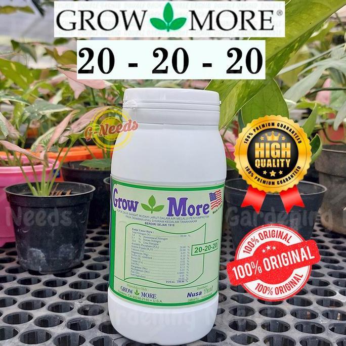Plnt- Pupuk Grow More 20-20-20 Npk 454 Gr (Growmore)