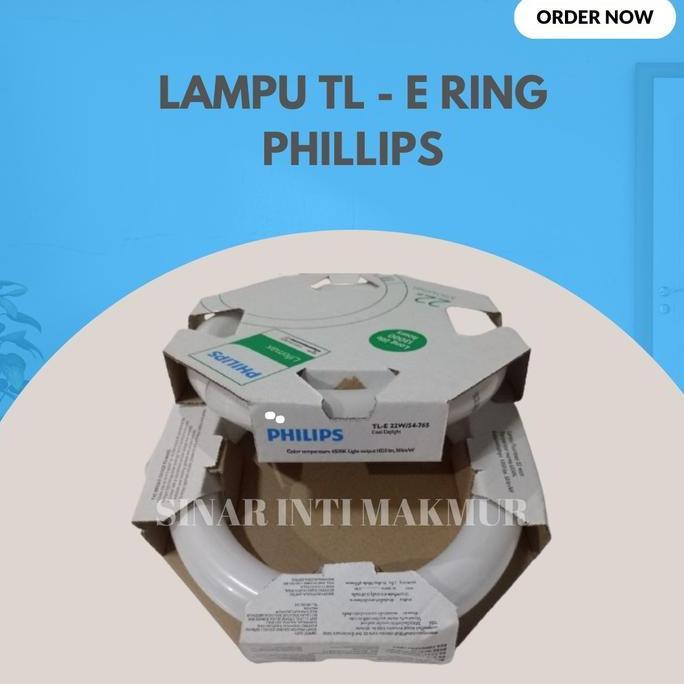 BEBAS ONGKIR - lampu tl e ring 22 watt philips