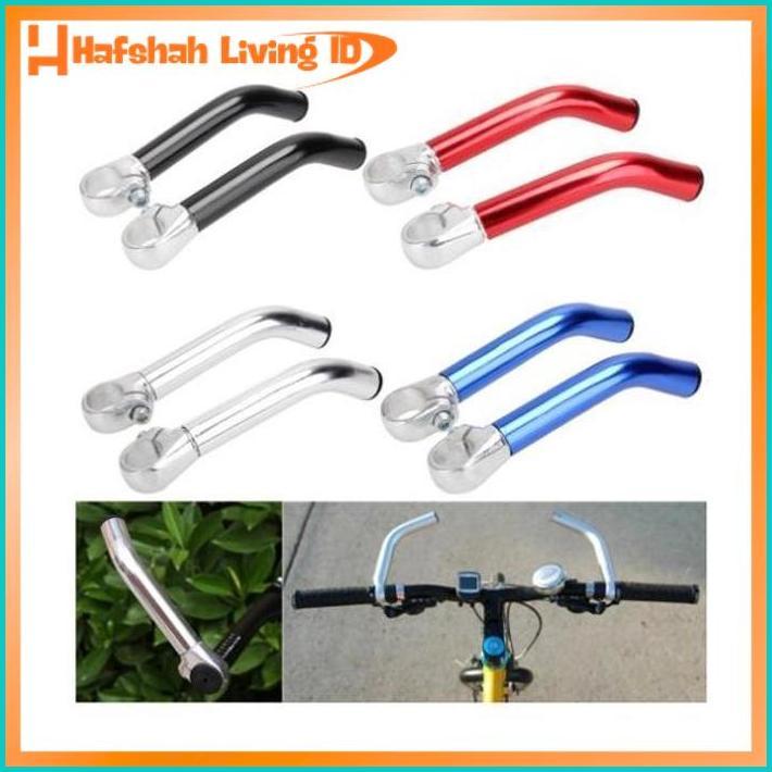 Murah Tanduk Alloy Warna Panjang Bar End Hand Grip Stang Horn Sepeda Lipat Mtb Handlebar N0 Zoom Car