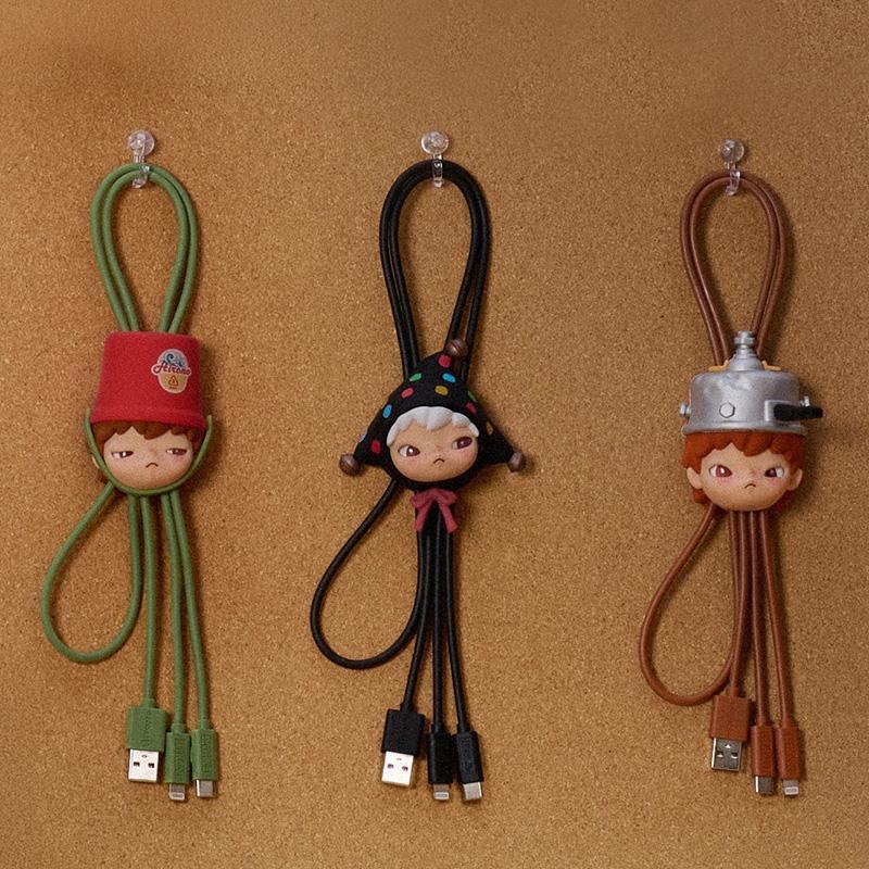 Pop Mart Hirono Echo Series - 2 In 1 Cable Blind Box Charging Cable