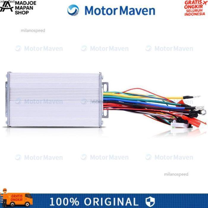 Terlaris Controller Sepeda Listrik 36V 48V 350W Bldc Brushless Kontroler 36V/48V Selis Universal 36V